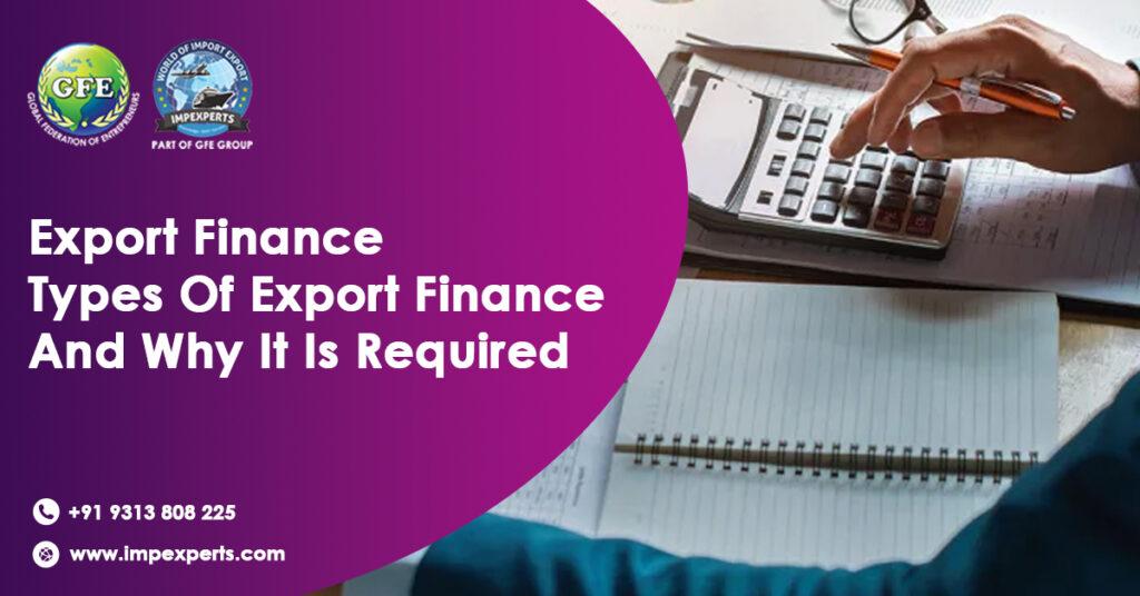 What Is Export Finance